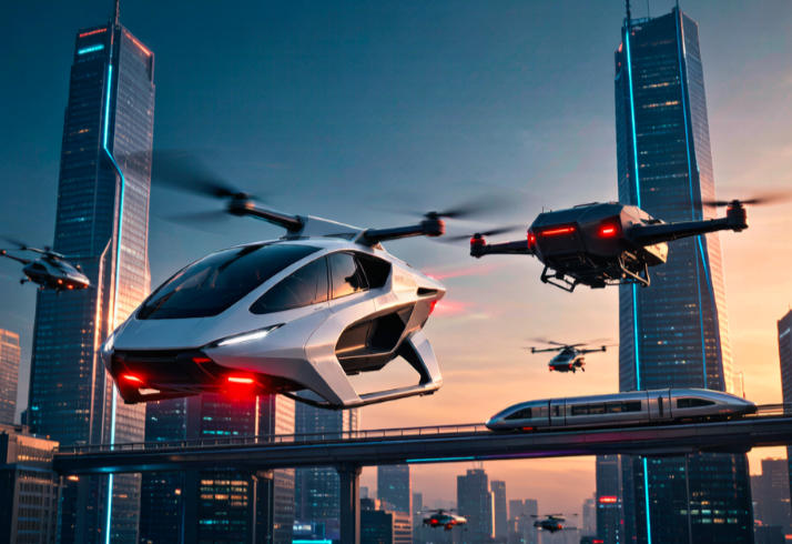 How can flying cars avoid air collisions?