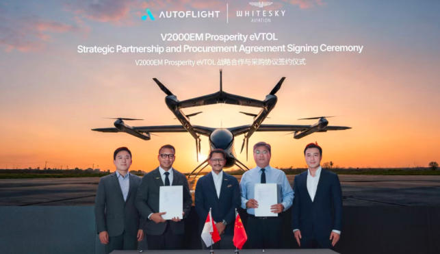 Flying Peak Aviation signed an order for 60 Shengshi Long aircraft from Indonesia